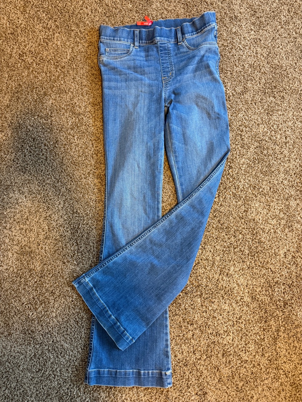 SPANX Women's Light Blue M Flare Jeans